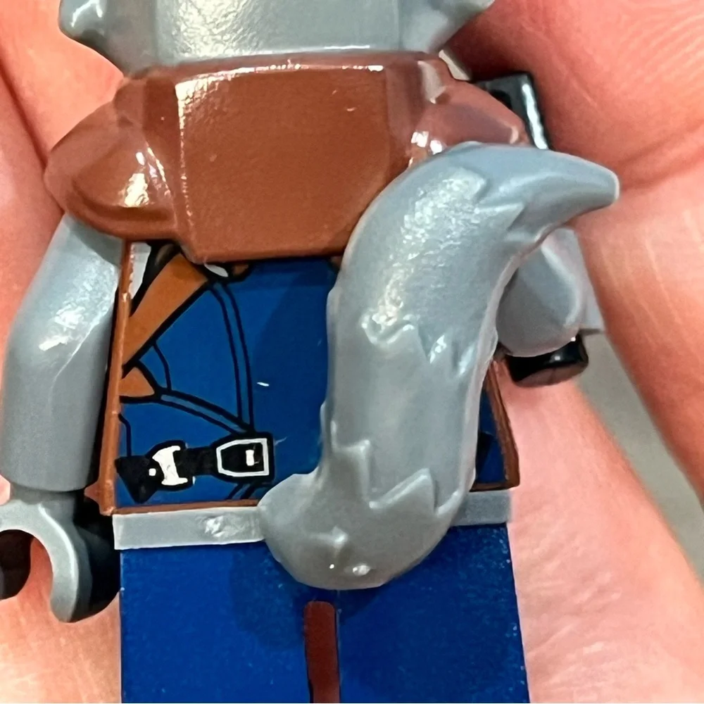 2 Marvel Super Hero Lego Minifigures Captain America Guardians Of Galaxy Rocket